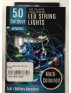 LED OUT DOORS STRING LIGHTS 5 METERS MULTI COLOURED BATTERY OPERATED 